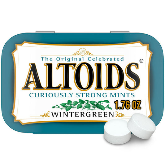 Altoids Wintergreen Sugar Free Breath Mints Single Pack