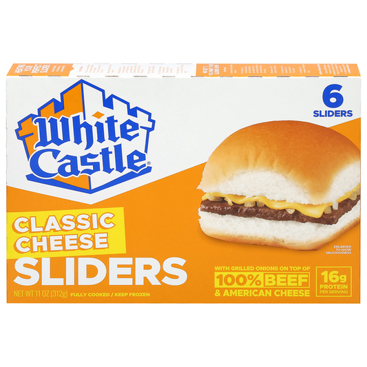 White Castle Sliders, Classic Cheese