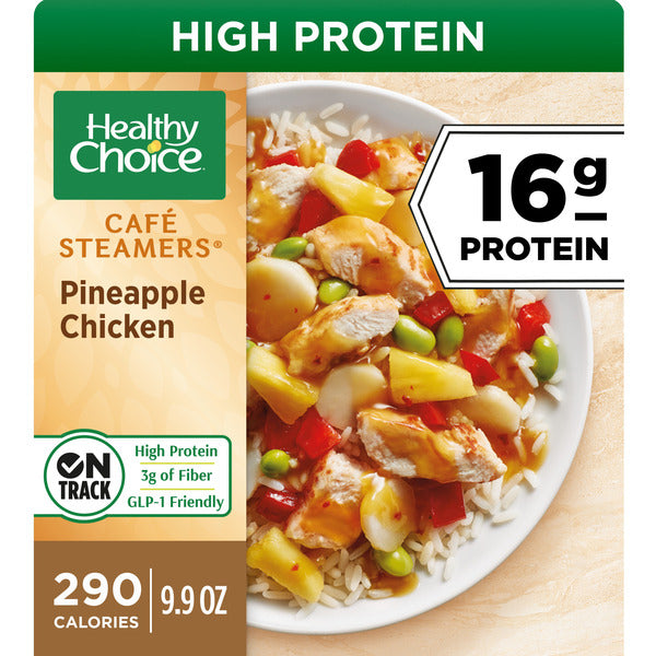 Healthy Choice Cafe Steamers Pineapple Chicken, Frozen Meal