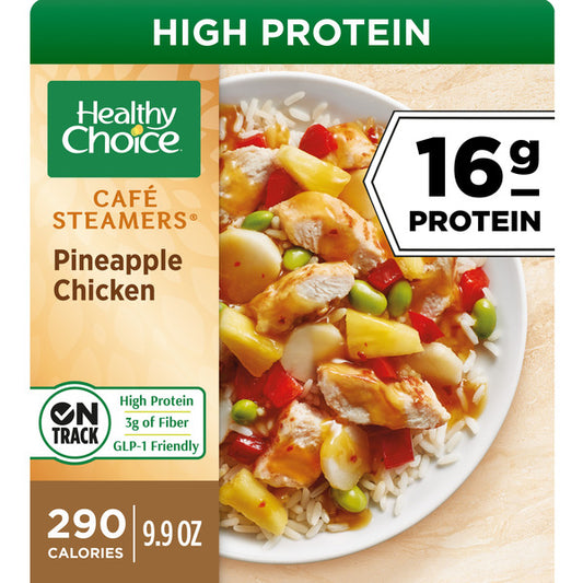 Healthy Choice Cafe Steamers Pineapple Chicken, Frozen Meal