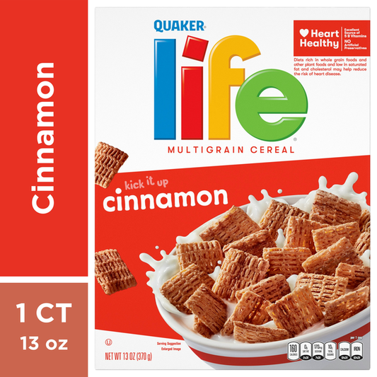 Life Cereal, Cinnamon, Multigrain