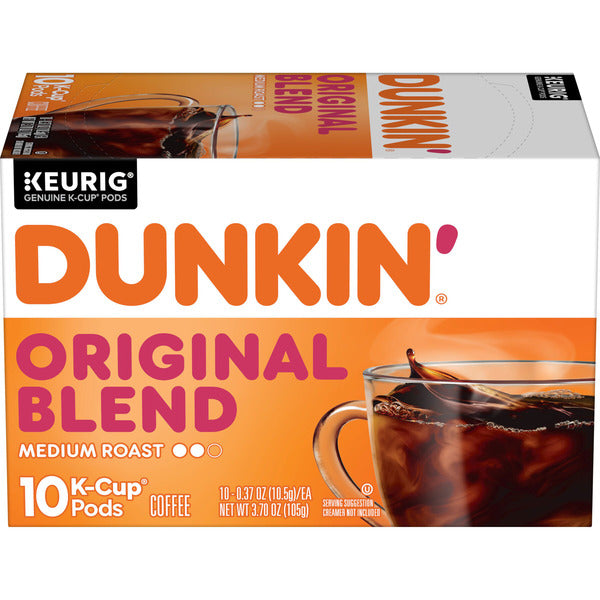 Dunkin' Original Blend Medium Roast Coffee, Keurig K-Cup Pods