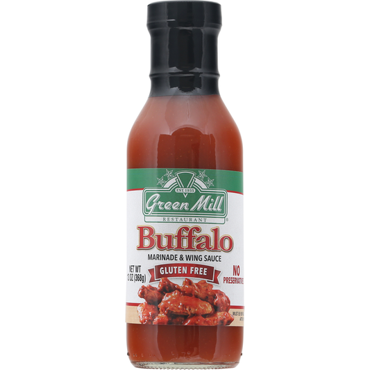 Green Mill Marinade & Wing Sauce, Gluten Free, Buffalo