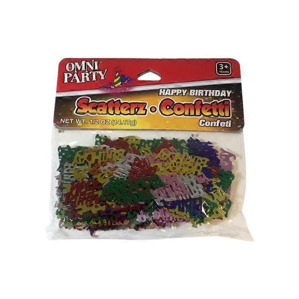 Omni Party Happy Birthday Scatterz Confetti