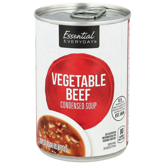 Essential Everyday Vegetable Beef Condensed Soup