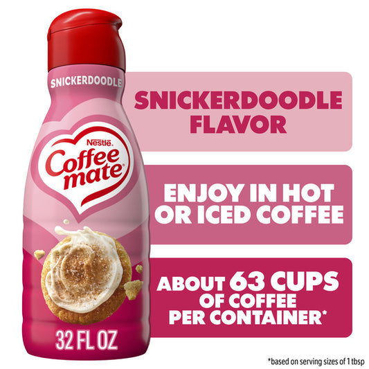 Coffee mate Liquid Creamer Snickerdoodle