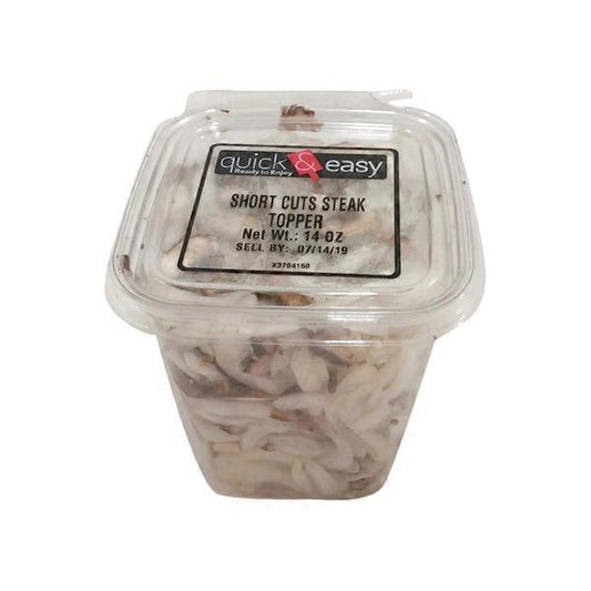 Quick & Easy Steak Short Cuts Topper