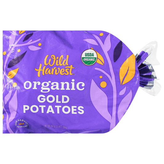 Wild Harvest Potatoes, Organic, Gold