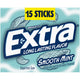 Extra Gum Smooth Mint Sugar Free Chewing Gum Single Pack Stick
