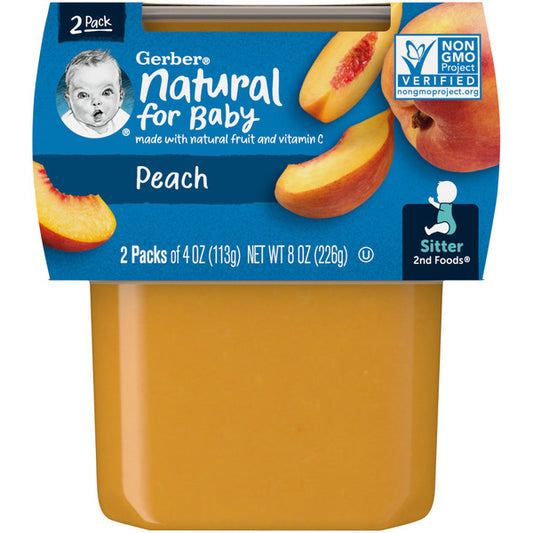 Gerber Peaches 2nd Foods