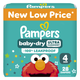 Pampers Baby-Dry Diapers, Size 4