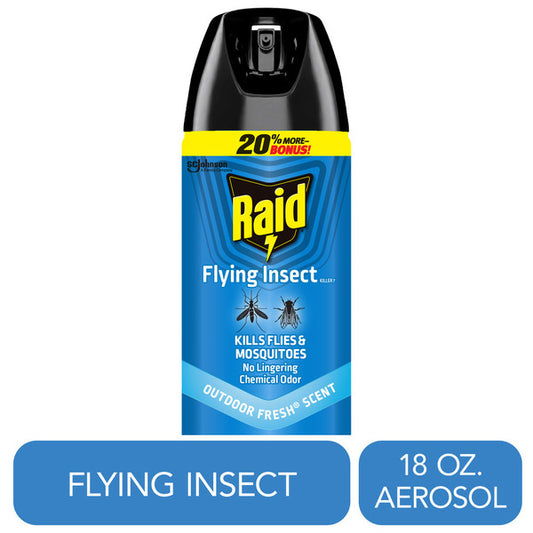 Raid® Flying Insect Killer Insecticide Aerosol Spray, Outdoor Fresh® Scent