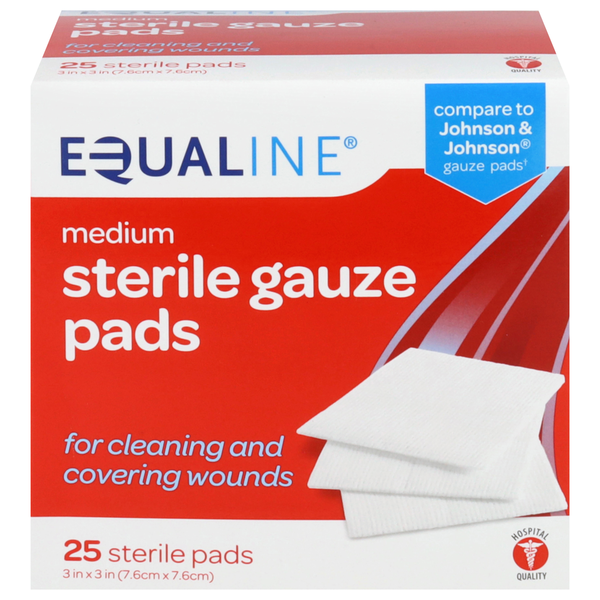 Equaline Sterile Medium Gauze Pads