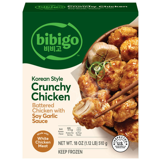 Bibigo Frozen Korean Style Crunchy Chicken with Soy Garlic Sauce