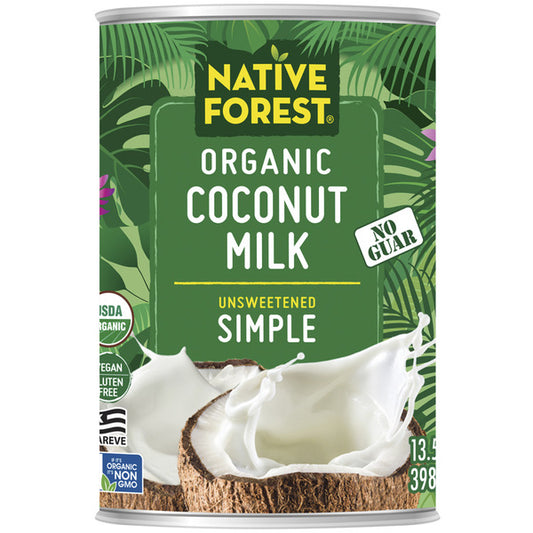 Native Forest Organic Coconut Milk, Unsweetened Simple