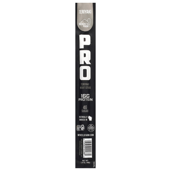 Wenzel's Farm Teriyaki Meat Stick