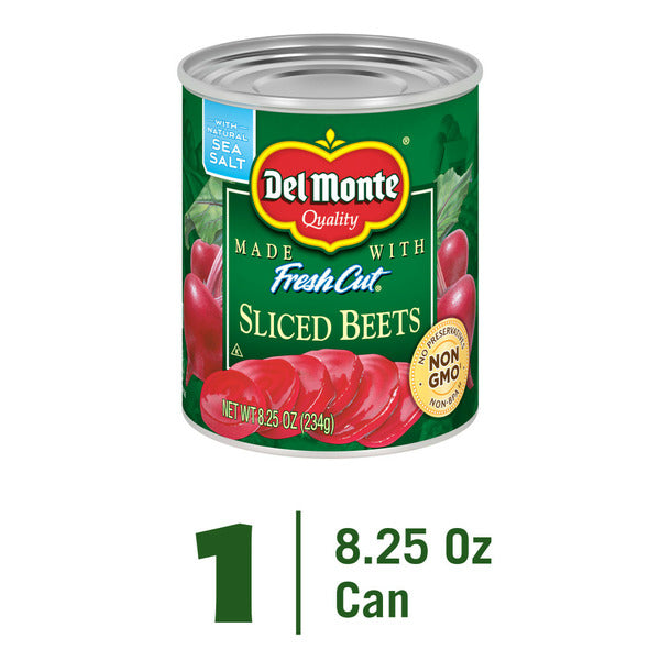 Del Monte FRESH CUT Canned Beets Sliced, Canned Vegetables