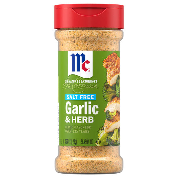 McCormick Salt Free Garlic and Herb Seasoning