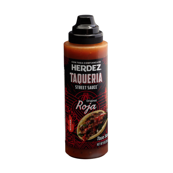 HERDEZ Taqueria Street Sauce Roja Medium Taco Sauce