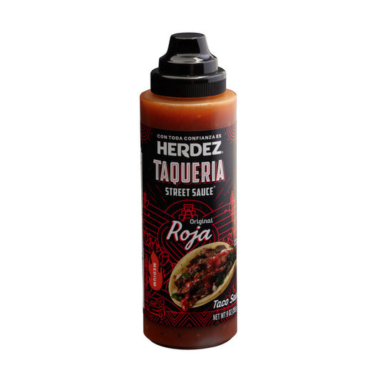 HERDEZ Taqueria Street Sauce Roja Medium Taco Sauce