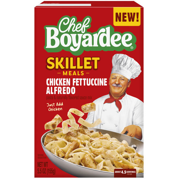 Chef Boyardee Chicken Fettuccine Alfredo Skillet Meal, 5.5 Oz