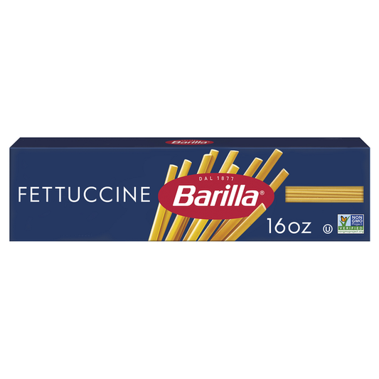 Barilla Fettuccine - Non-GMO Pasta Made with Durum Wheat Semolina & Kosher Certified