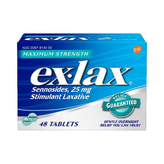 GSK ex-lax Maximum Strength Laxative