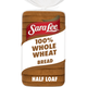 Sara Lee 100% Whole Wheat, Bread, Half Loaf, Sandwich Bread, 12 oz