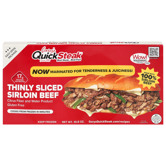 Gary's Quick Steak Thinly Sliced Sirloin Beef