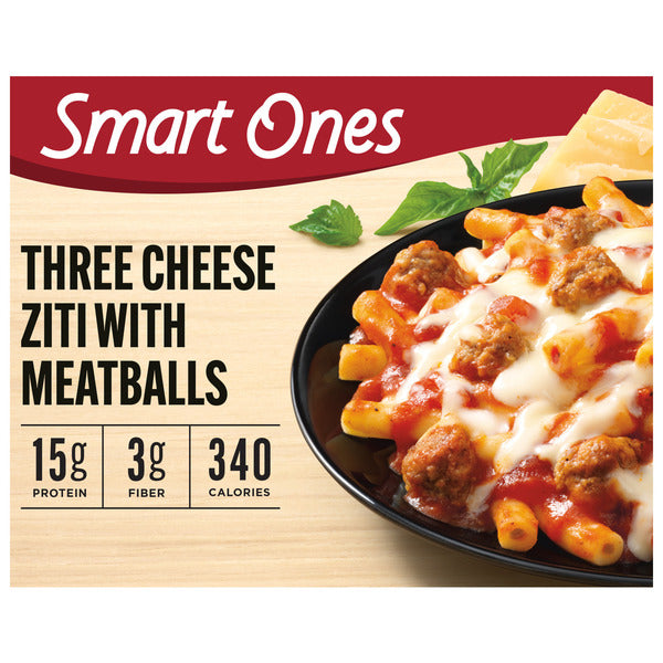 Smart Ones Three Cheese Ziti Pasta with Meatballs Frozen Meal