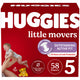 Huggies Little Movers Baby Diapers, Size 5 (27+ lbs)