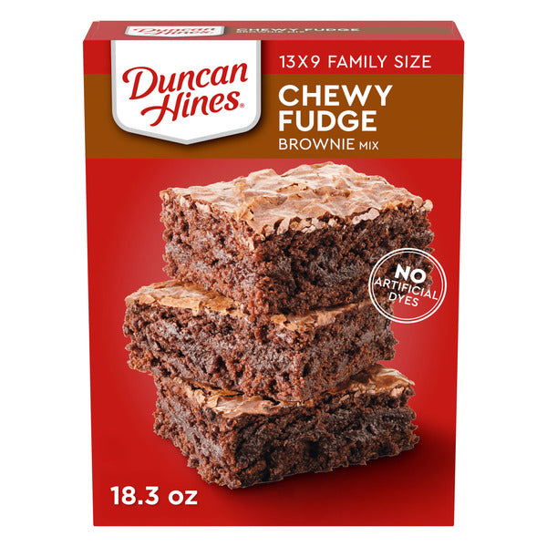 Duncan Hines Family Size Chewy Fudge Brownie Mix