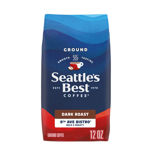 Seattle's Best Coffee 6th Avenue Bistro Dark Roast Ground Coffee