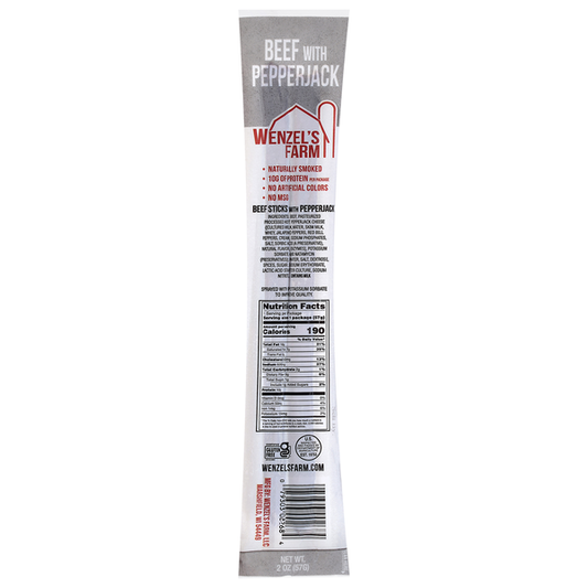 Wenzel's Farm Pepperjack Beef Sticks