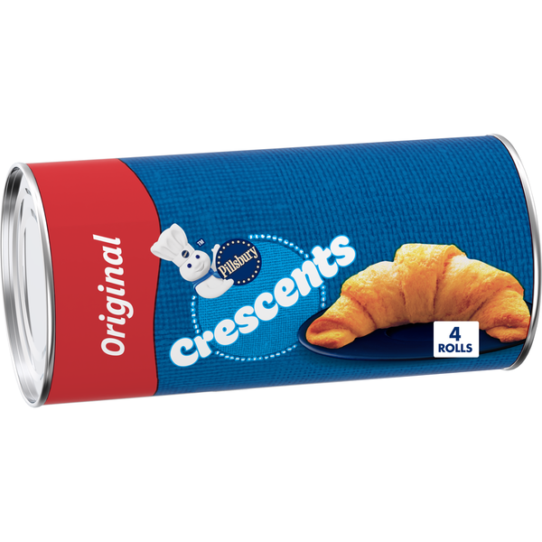 Pillsbury Crescent Rolls Original Refrigerated Canned Pastry Dough