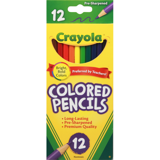 Crayola Pencils, Colored