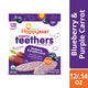 Happy Baby Organics Organic Teethers Gentle Teething Wafers Blueberry & Purple Carrot