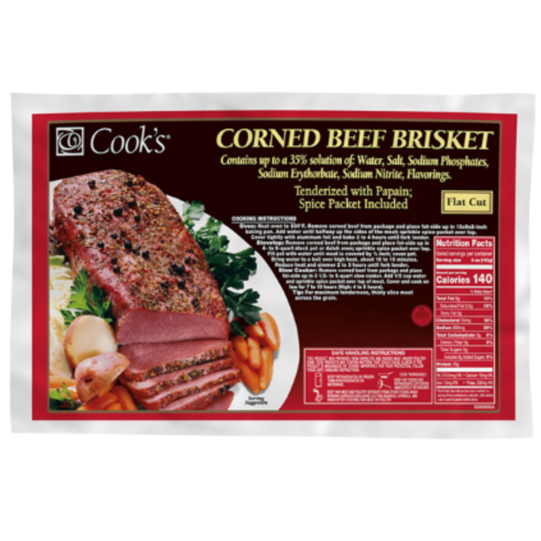 Cook's Flat Cut Corned Beef Brisket