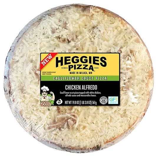 Heggies Chicken Alfredo Cauliflower Crust Pizza